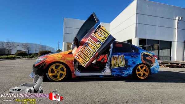 Honda Civic 2012-2015 4DR Lambo Vertical Doors Kit - VDCHC114DR - Image 7